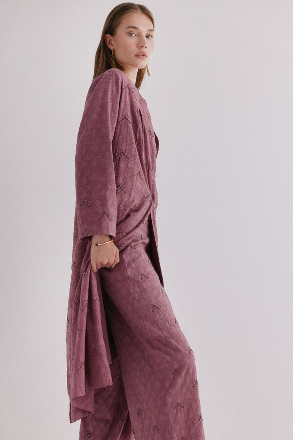 Hoss Intropia Estela.  quimono jacquard Subiu