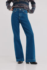 Hoss Intropia Chloe.Jeans fit flare Azul marino