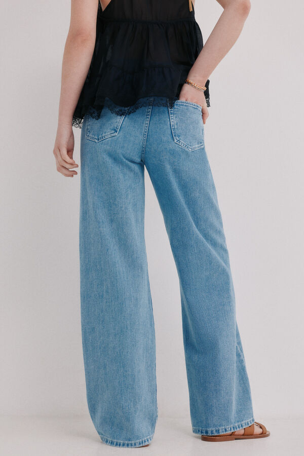 Hoss Intropia Bahiana. Vaqueros wideleg Azul