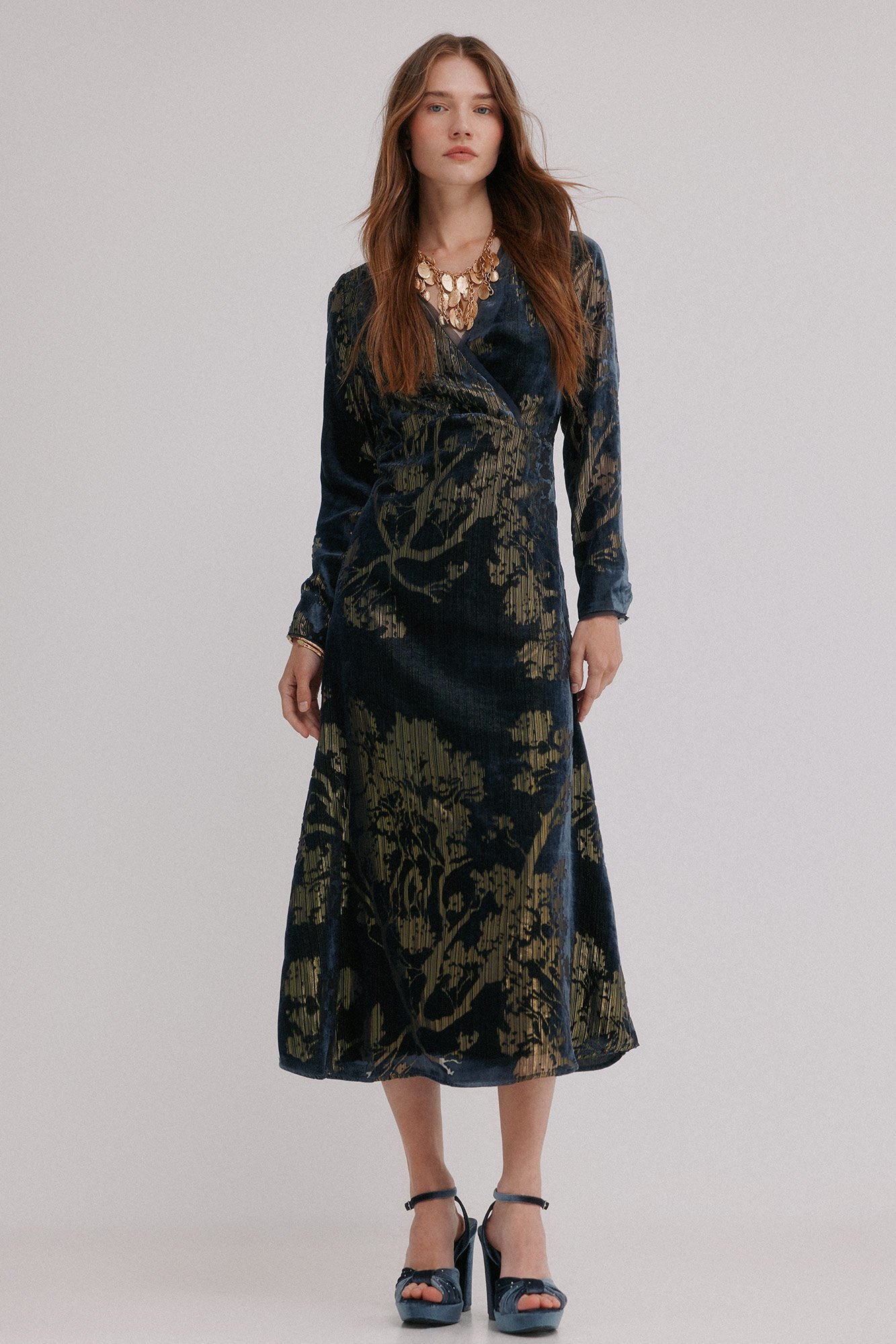 Hoss Intropia Adriana. Vestido jacquard