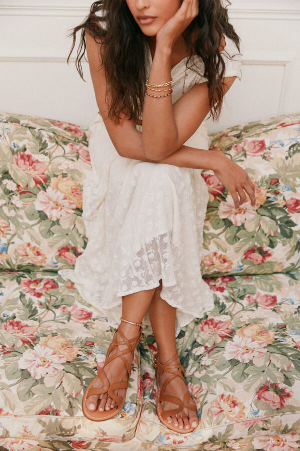 Hoss Intropia Roxanne. Saia de malha Branco