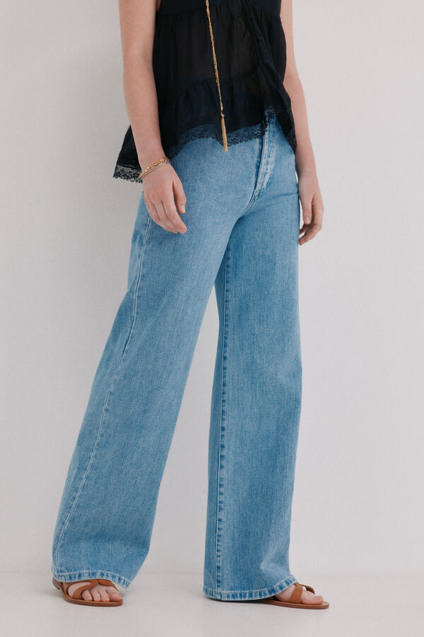 Hoss Intropia Bahiana. Vaqueros wideleg Azul