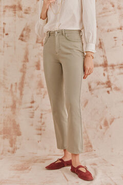 Hoss Intropia Piedad. Jeans bordados Verde