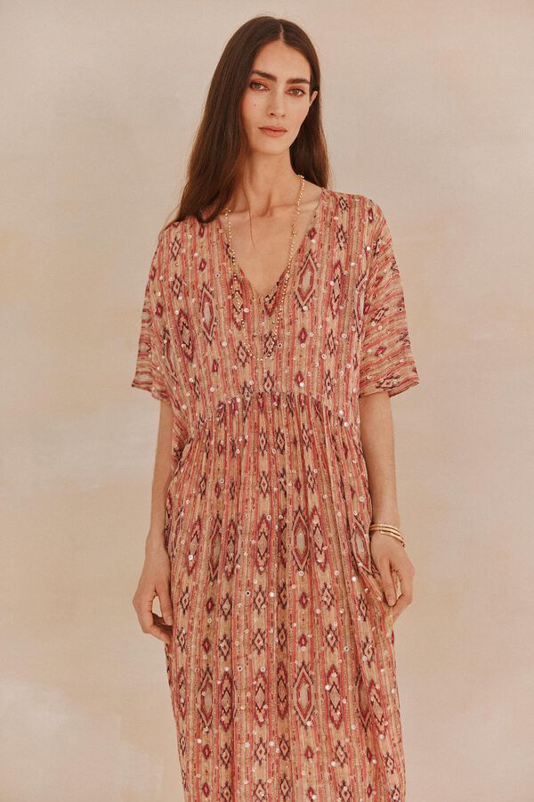 Hoss Intropia Arleth, por favor. Vestido étnico Subiu