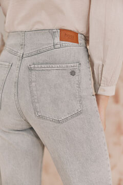 Hoss Intropia Beatriz. Jeans con canesu Gris