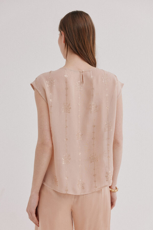 Hoss Intropia Georgia. Blusa delicada Rosa