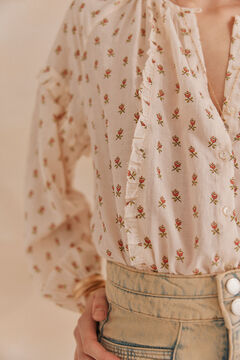 Hoss Intropia Gemma. Blusa estampada Rosa