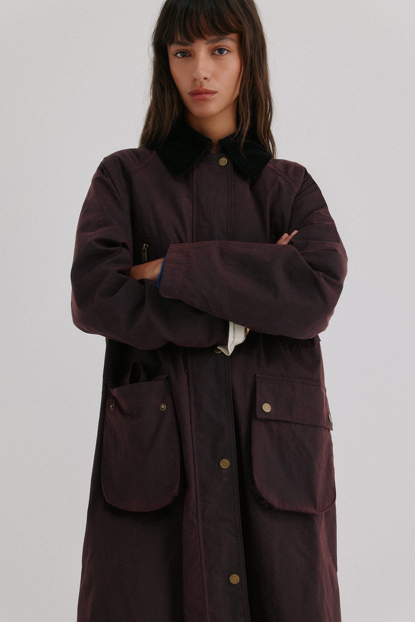 Hoss Intropia Damaris. Trench com bolsos