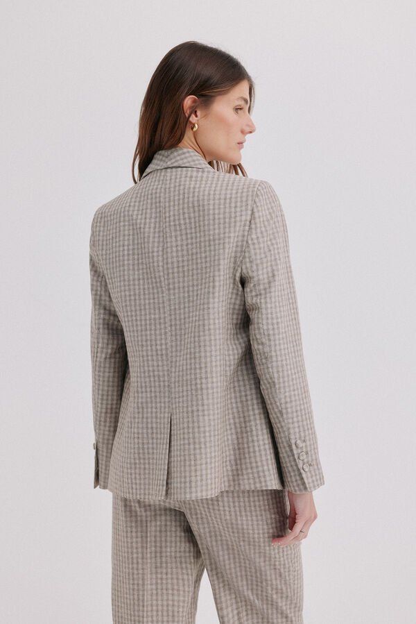 Hoss Intropia Eleanor. Blazer cruzado Ecru