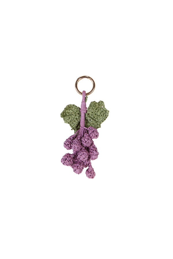 Hoss Intropia Lorena. charm de r&aacute;fia uva Roxo