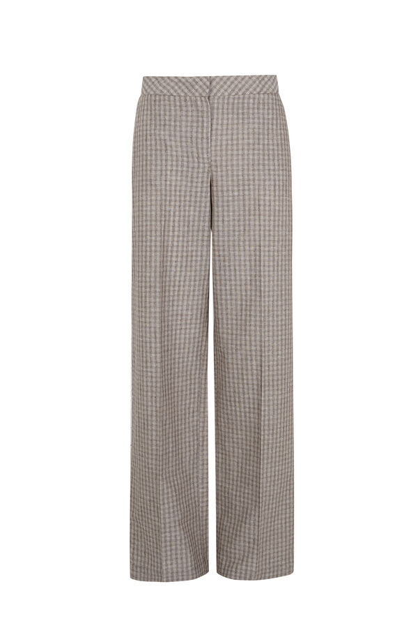 Hoss Intropia Presley. Pantal&oacute;n rayas Marfil