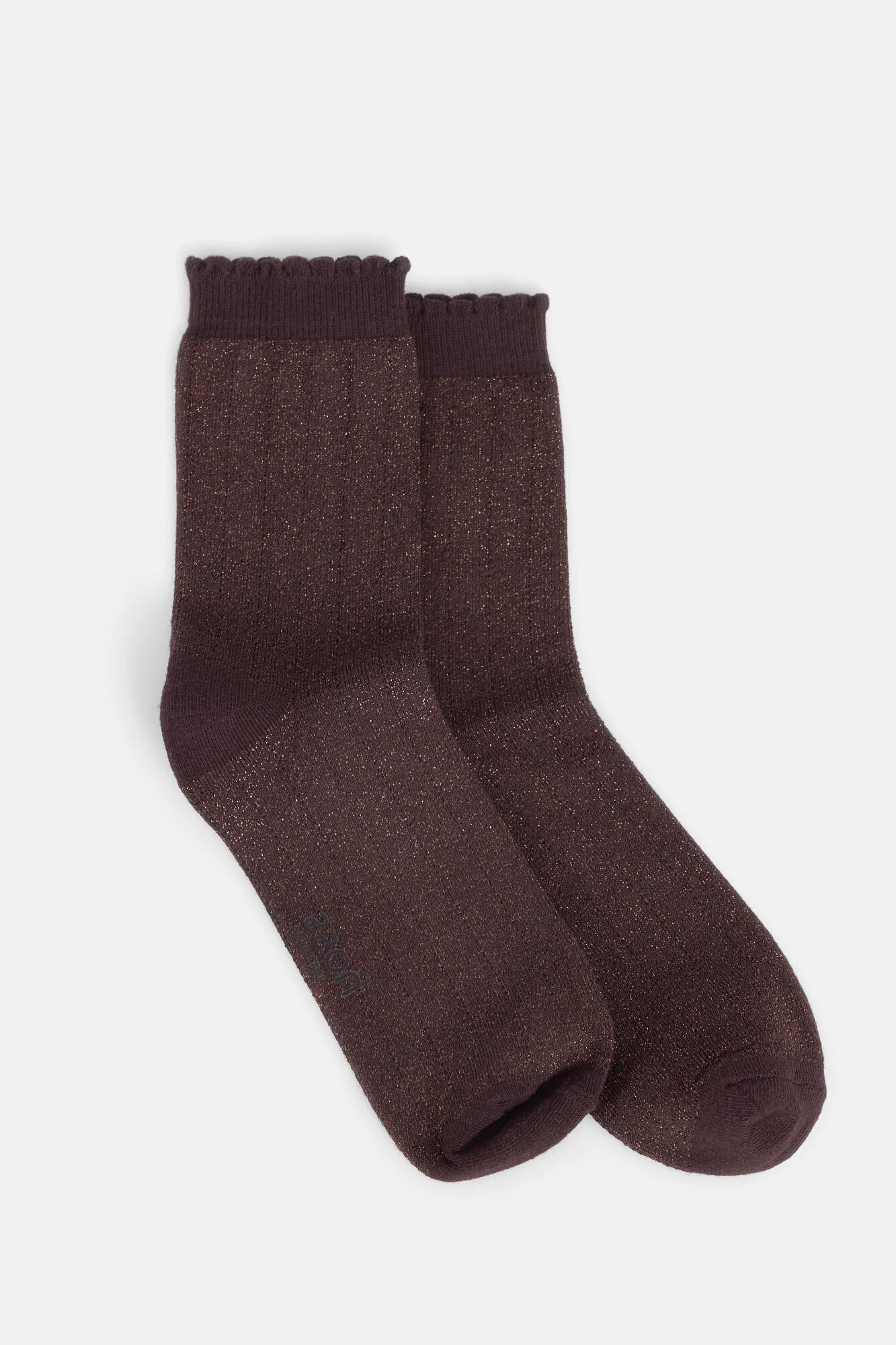 Hoss Intropia Leona. Calcetines algod&oacute;n de glitter
