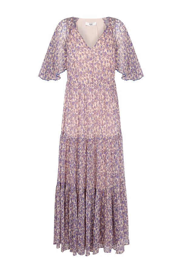 Hoss Intropia Amanda. Vestido floral Multicolorido
