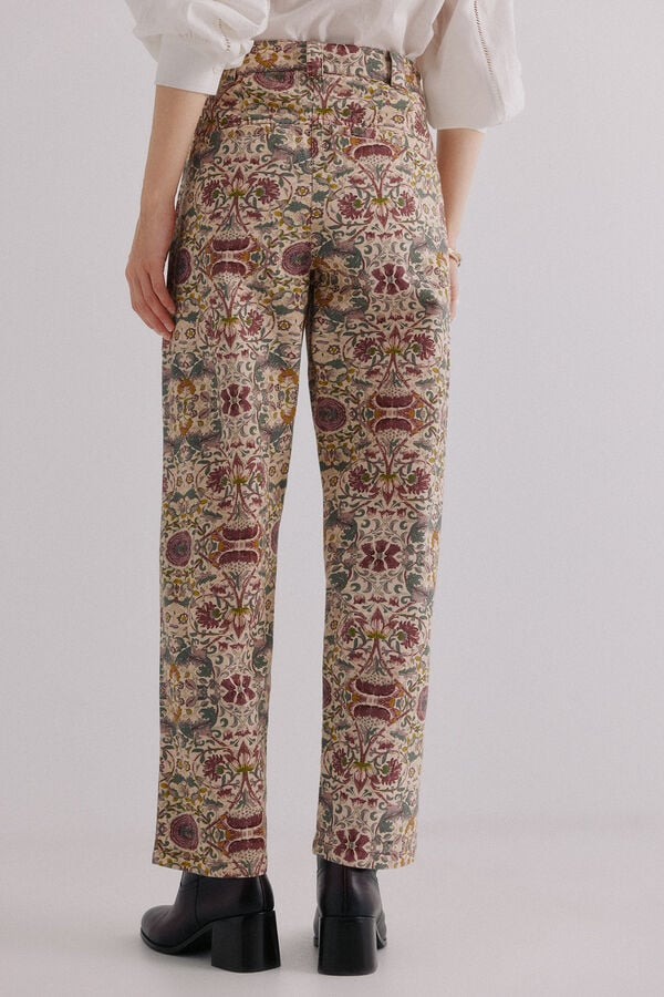 Hoss Intropia Priscila. Calças estampadas Multicolorido