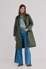 Hoss Intropia Daria. Sneaker acolchoada Verde