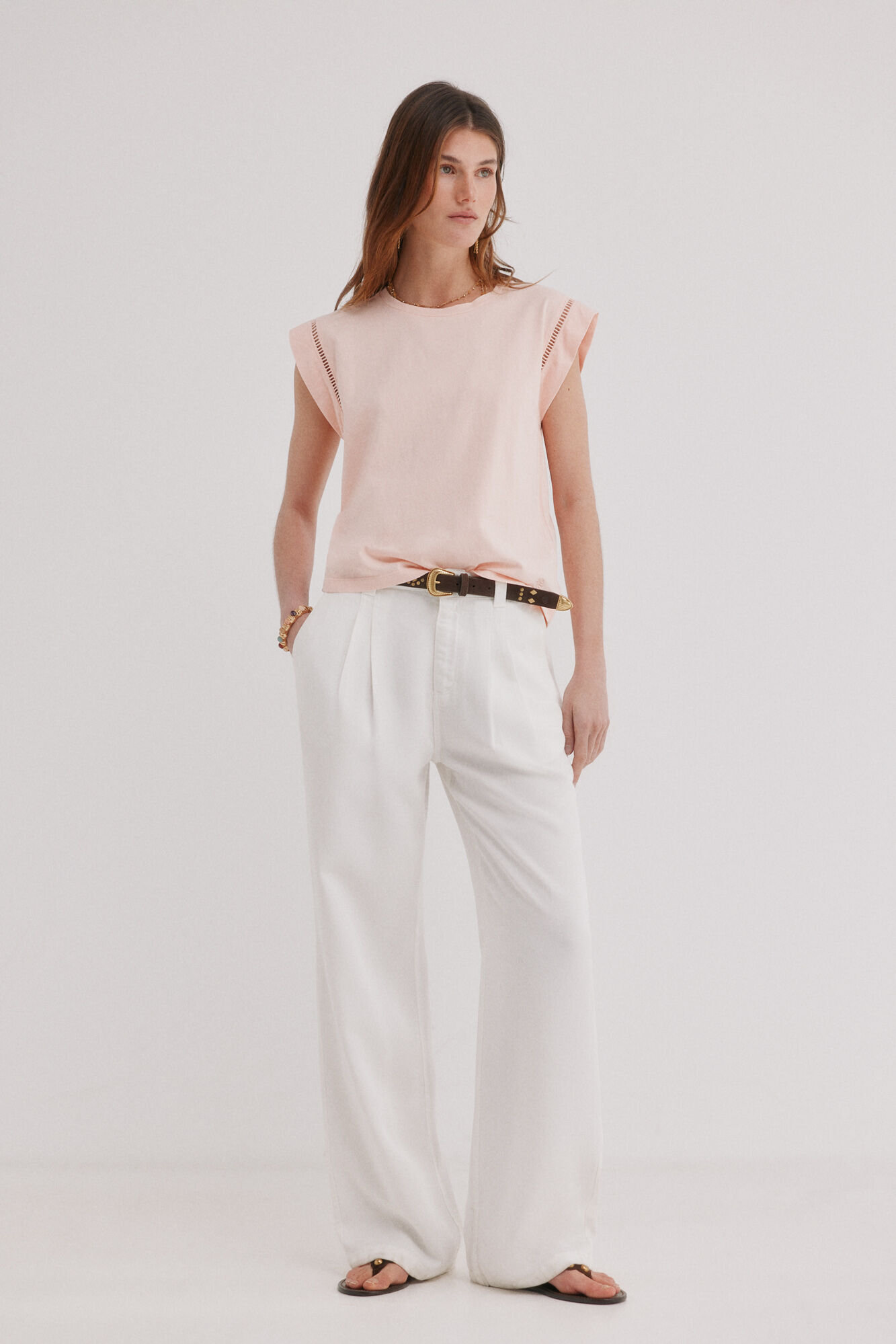 Hoss Intropia Mafi. T-shirt gola redonda