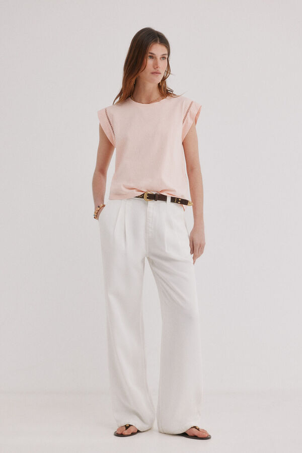 Hoss Intropia Mafi. T-shirt gola redonda Subiu