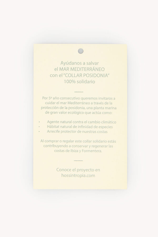 Hoss Intropia Collar Solidario POSIDONIA Azul marino