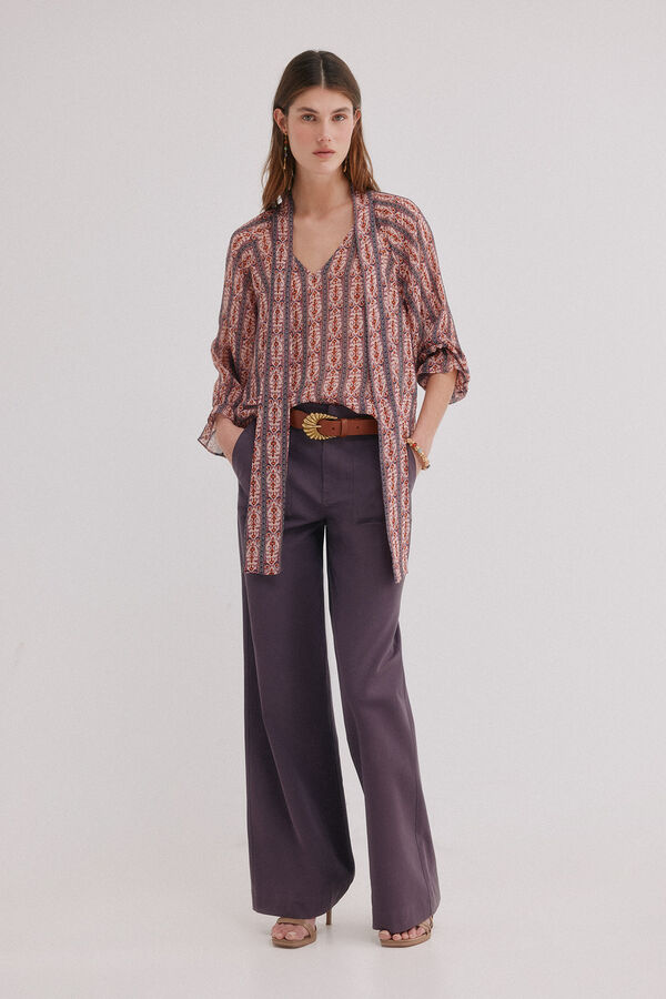 Hoss Intropia Camino blusa estampada Subiu