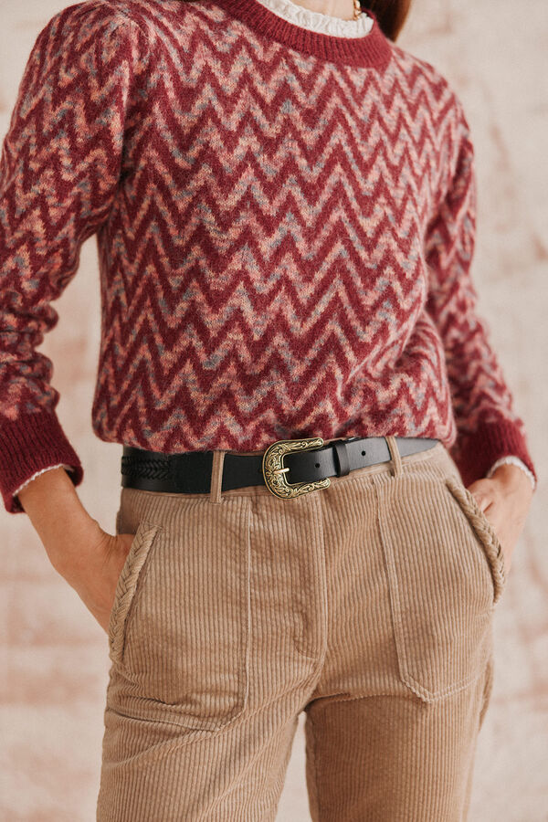 Hoss Intropia Teodosia. Jersey greca Multicolor