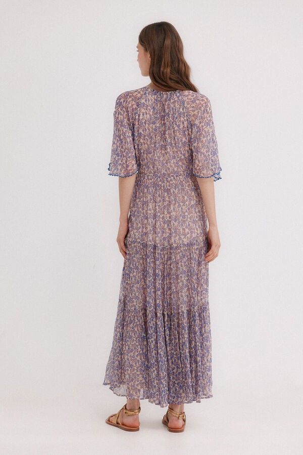 Hoss Intropia Amanda. Vestido floral Multicolorido