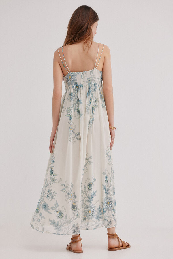 Hoss Intropia Ava. Vestido estampado white