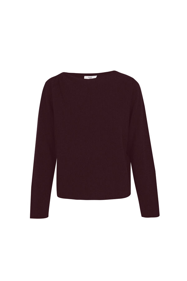 Hoss Intropia Idalia. Jersey drapeado Morado
