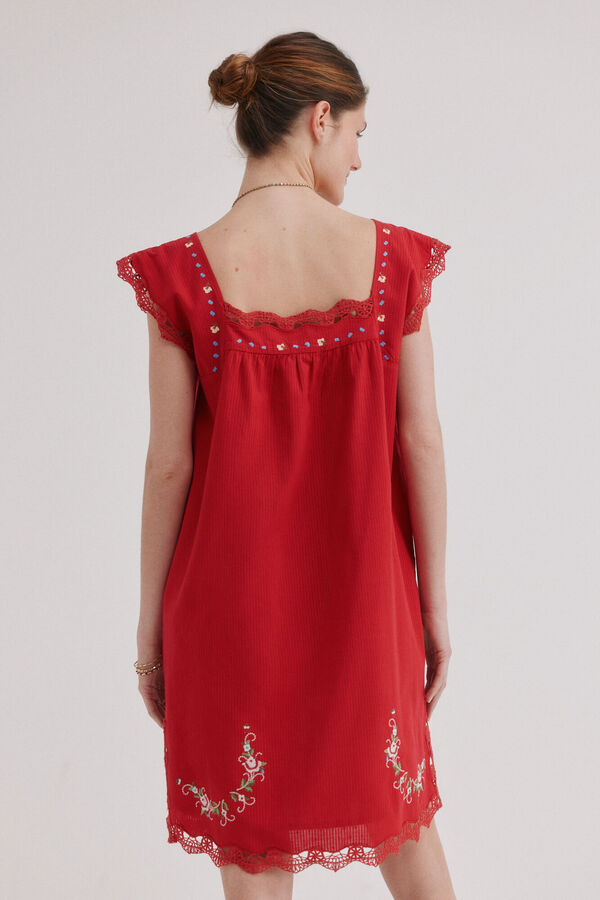 Hoss Intropia Alhena. Vestido curto Vermelho