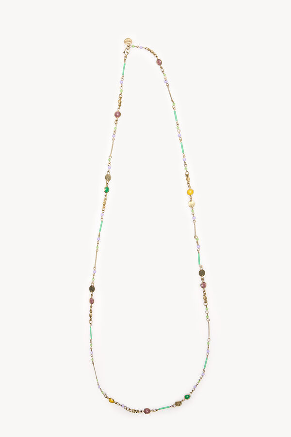 Hoss Intropia Mariana. Collar largo cuentas colores Multicolor