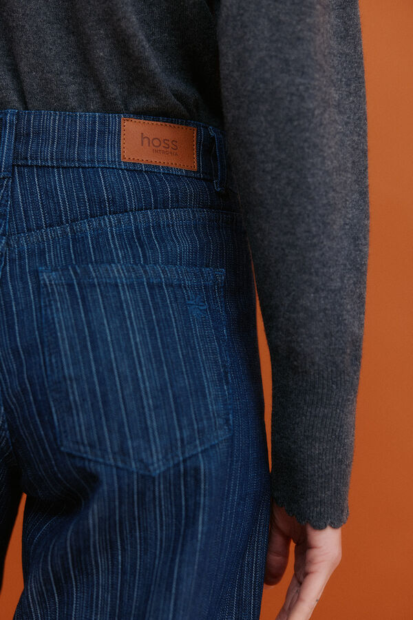 Hoss Intropia Begoña. Vaqueros wide leg Azul marino