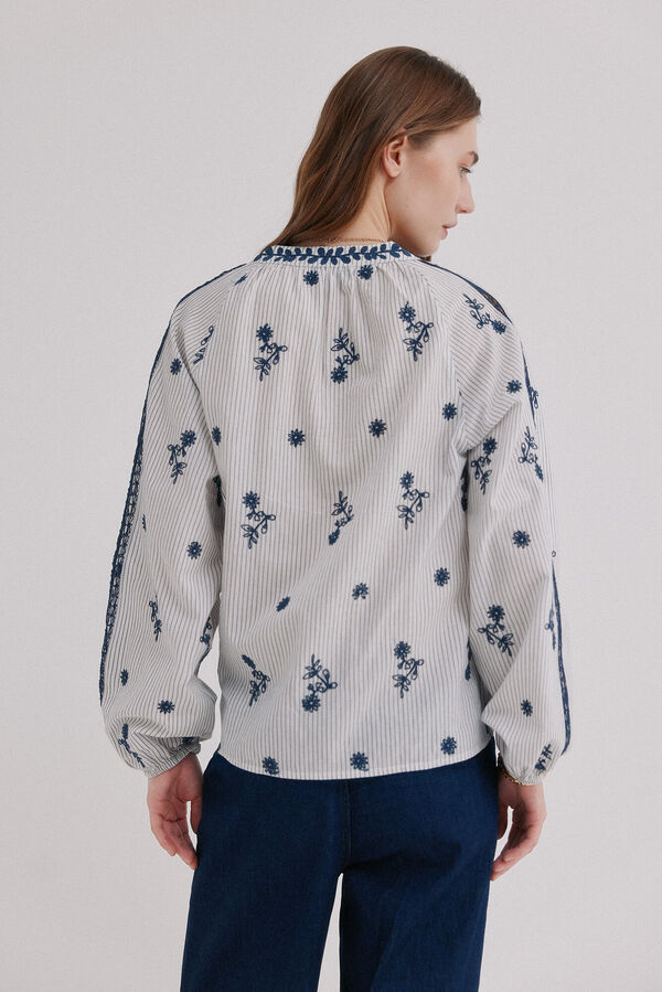 Hoss Intropia Casey. Blusa a rayas Azul