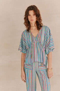 Hoss Intropia Ciara. Camisa manga corta. Multicolor