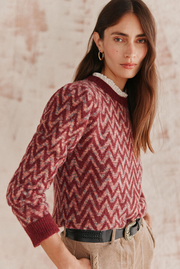 Hoss Intropia Teodosia. Jersey greca Multicolor