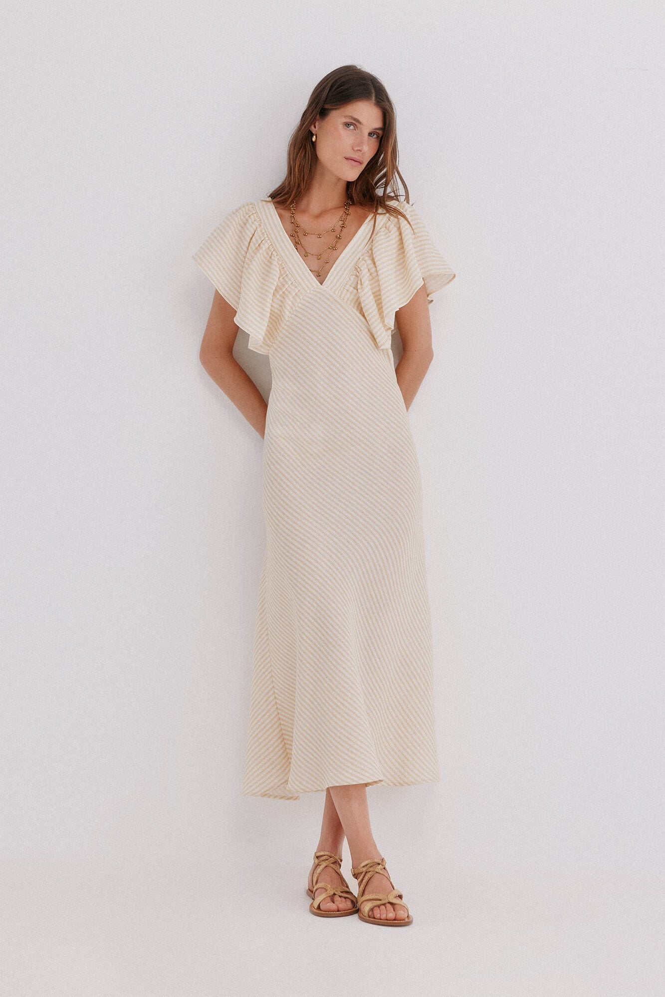 Hoss Intropia Arminia. Vestido flu&iacute;do