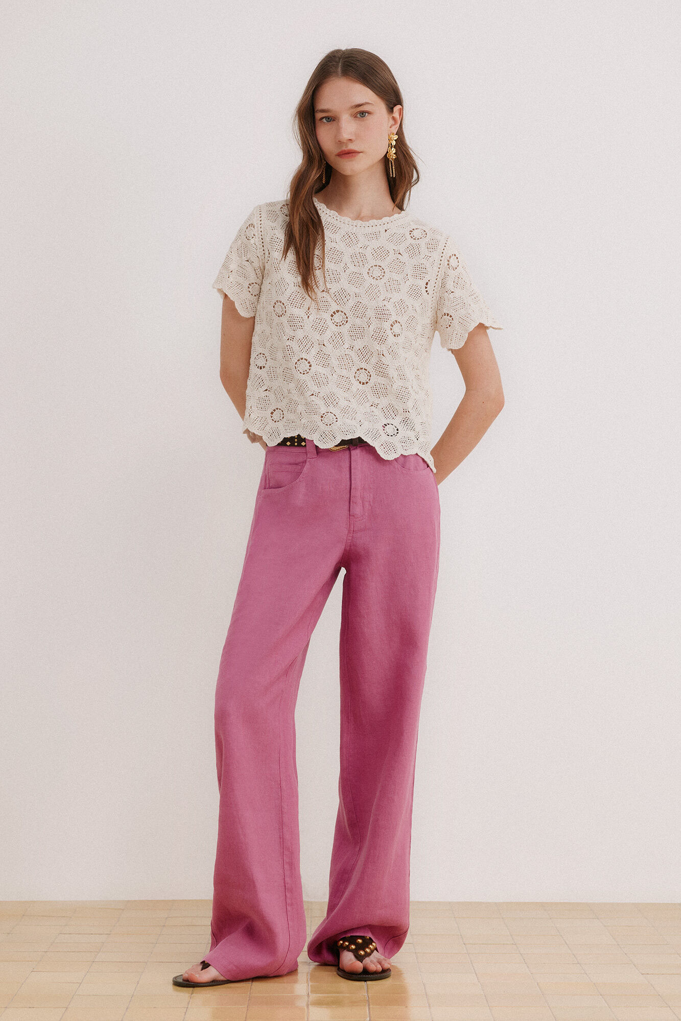 Hoss Intropia Irune. Top crochet