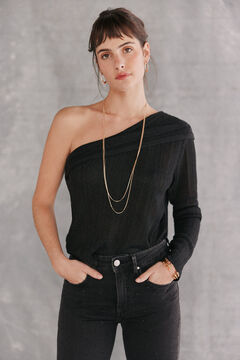 Hoss Intropia Tilly. Camisola assimétrica Preto