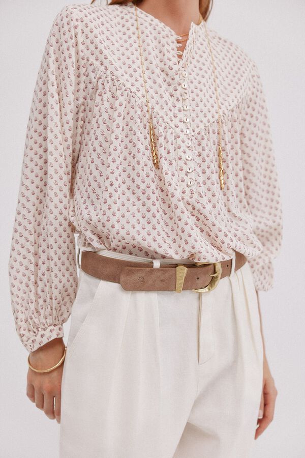Hoss Intropia Genebra. Blusa estampada Multicolorido