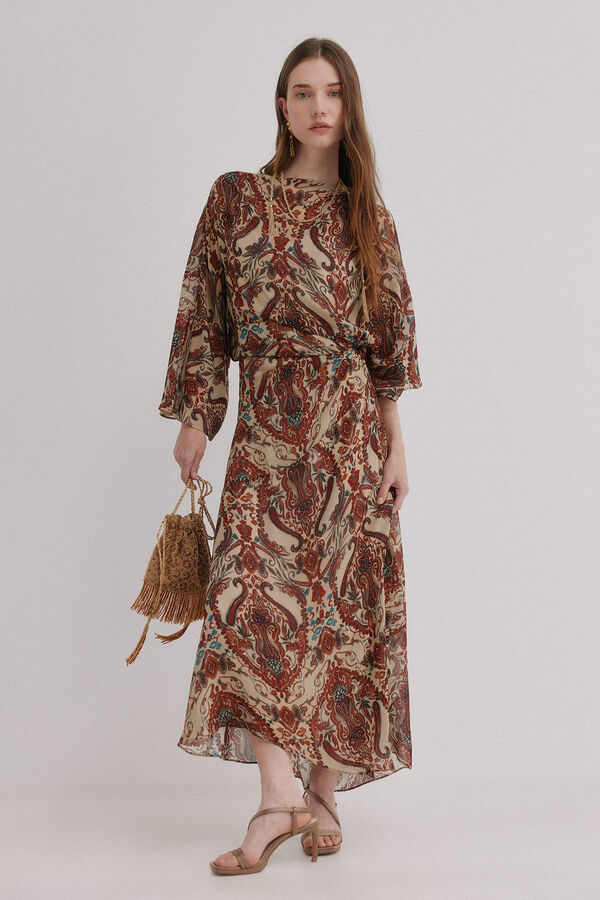 Hoss Intropia &Aacute;ngela. Vestido estampado Multicolorido