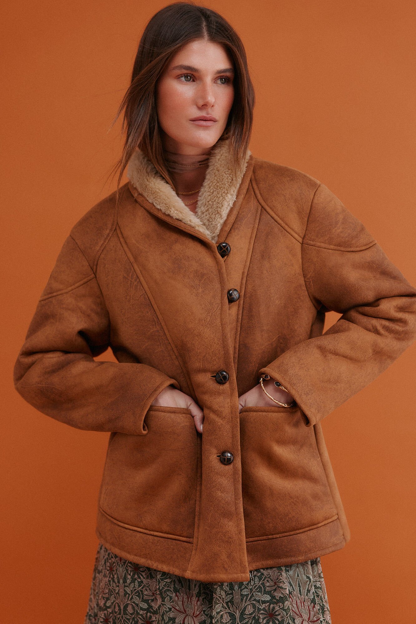 Hoss Intropia Daphne. Abrigo doble faz