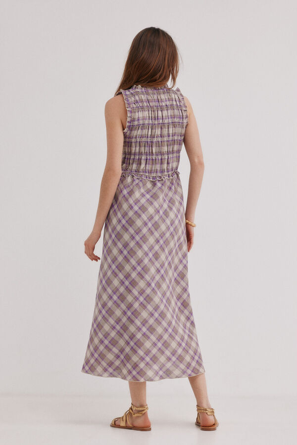 Hoss Intropia Ashley. Vestido xadrez Multicolorido