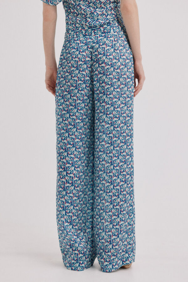 Hoss Intropia Patri. Cal&ccedil;a estampada  Multicolorido