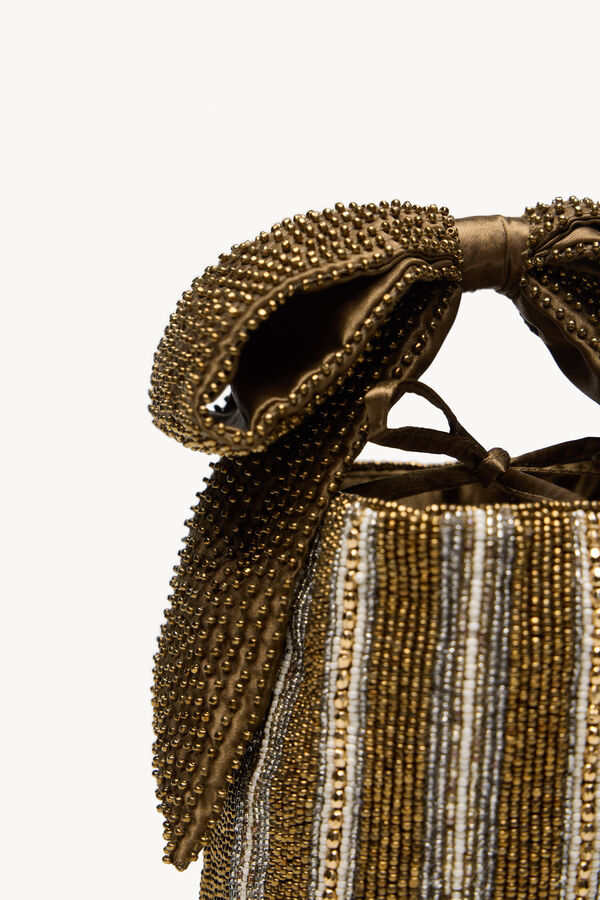 Hoss Intropia Nelsa. mala com la&ccedil;o e missangas Verde