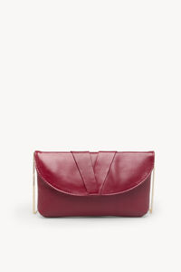 Hoss Intropia Noha. Cartera de piel Granate