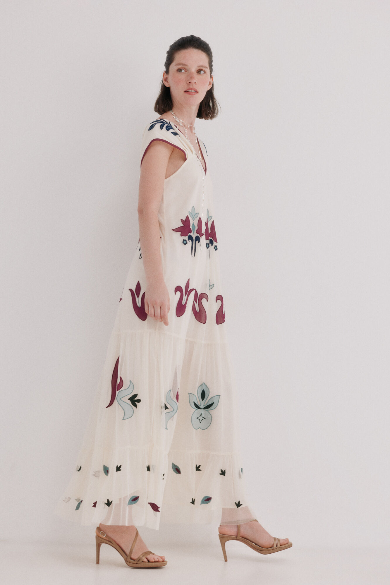 Hoss Intropia Aiora. Vestido rom&aacute;ntico
