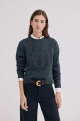 Hoss Intropia Izara. Jersey relieve Gris