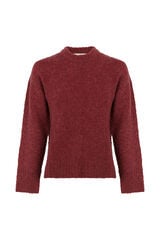 Hoss Intropia Irati. Jersey de bouclé Granate