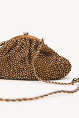 Hoss Intropia Nelsa. Bolsa mala clutch com miçangas Cinzento