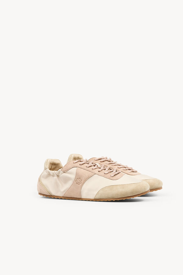 Hoss Intropia Miriam. Sneaker estilo ballet Beige
