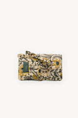 Hoss Intropia Maite. Joyero de algodón estampado Marfil