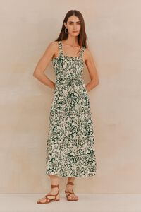 Hoss Intropia Livia. Vestido estampado Estampado Verde